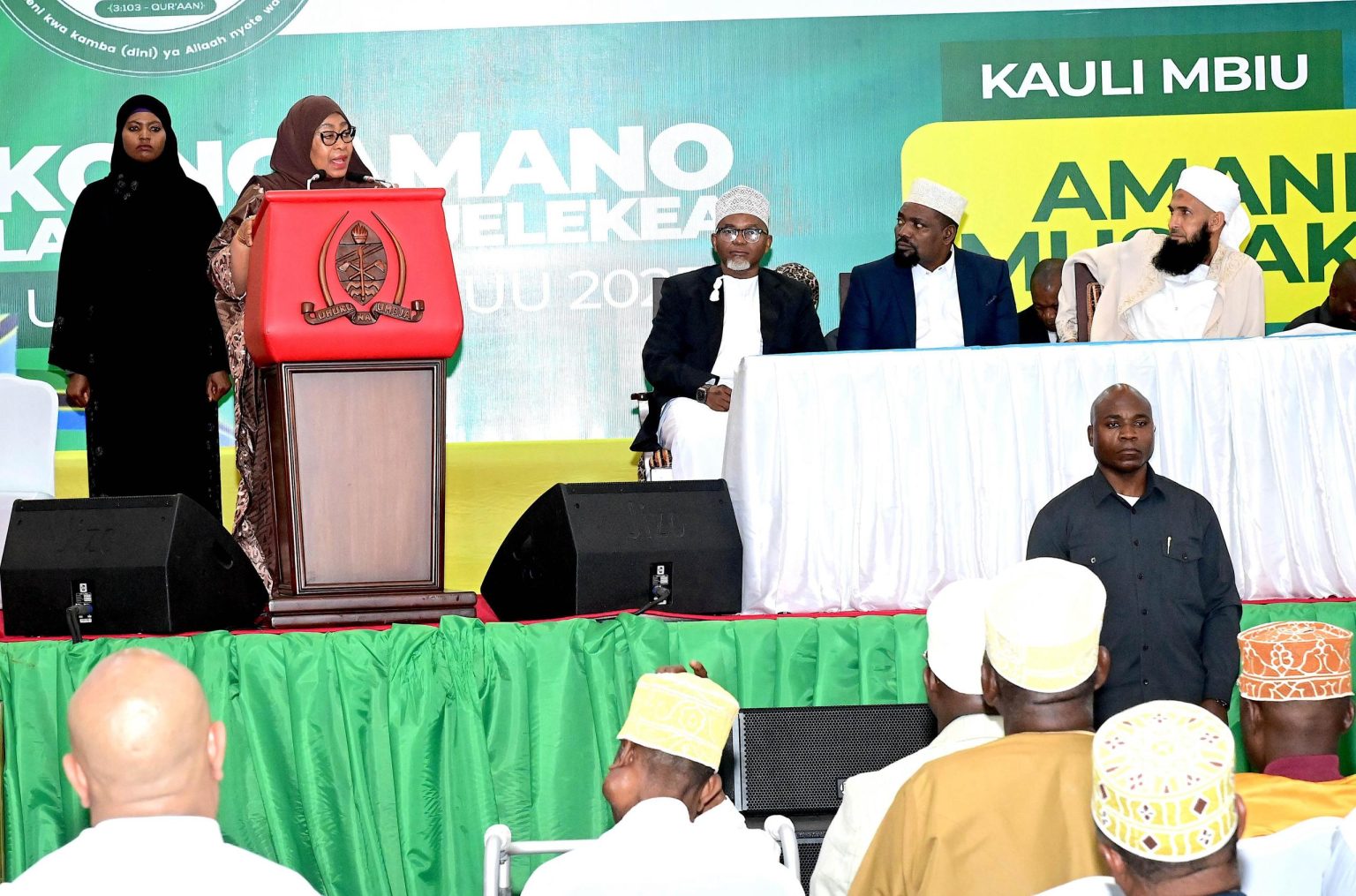 RAIS SAMIA: TUDUMISHE AMANI, UMOJA NA MSHIKAMANO KUELEKEA UCHAGUZI MKUU 2025