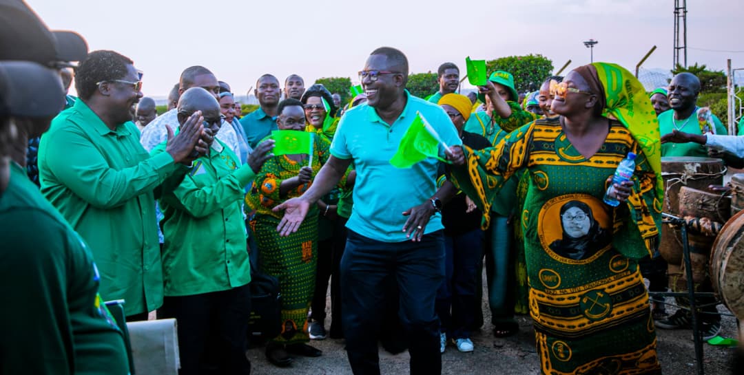 DKT.NCHIMBI ATUA RASMI SONGEA KUSAKA KURA ZA CCM