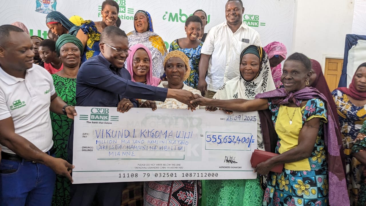 IMBEJU YATOA MIKOPO YA SH.MILIONI  555.6 KWA WAJASIRIAMALI KIGOMA